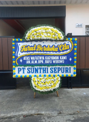Papan Bunga Duka di Lubuk Batu Jaya