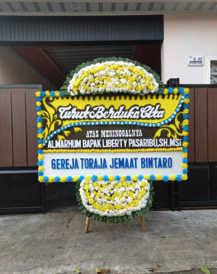 Papan Bunga Duka di Lubuk Batu Jaya